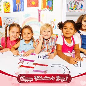 100 Pieces Valentine's Day Bookmark Ruler for Happy Valentine Day Teacher Prizes Classroom Students 10 Styles for Classroom, School, Valentine's Day Parties Favor Exchanges