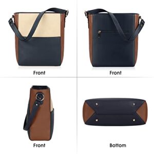 Handbags for Women Vegan Leather Purses and Handbags Ladies Tote Shoulder Bag Large Hobo Bags for School Work Travel