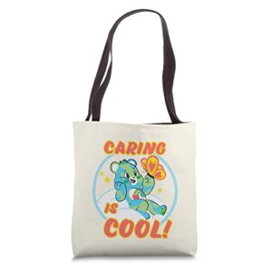 care bears caring is cool tote bag