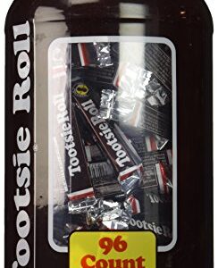 Tootsie Roll - Chocolate, Large, 96 count, 3.95 pounds