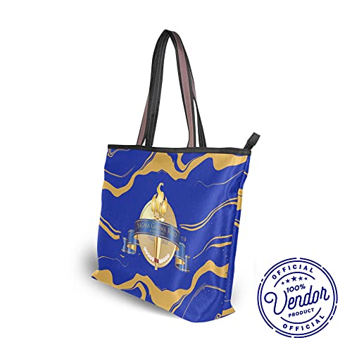 BBGreek Sigma Gamma Rho Sorority Paraphernalia - Centennial - Tote Bag - Sorority Gifts For Women - SGRho - Official Vendor