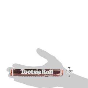 Tootsie Roll Bars, Original Classic Size, 2.25 Ounce Rolls, (Pack of 36), Peanut Free, Gluten Free