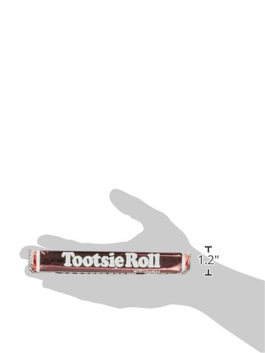 Tootsie Roll Bars, Original Classic Size, 2.25 Ounce Rolls, (Pack of 36), Peanut Free, Gluten Free