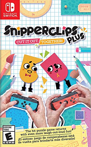 Snipperclips Plus: Cut it out, Together! - Bundle - Nintendo Switch [Digital Code]