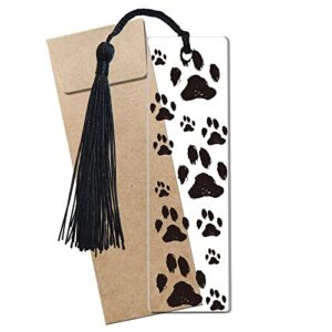 cat dog paw cat dog hand inspirational bookmark gifts for women pets lover cat owner dog owner girl sister daughter book female friend sister gifts friendship gifts