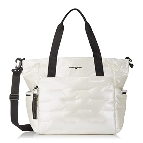 Hedgren Puffer Tote Bag (Pearly White)