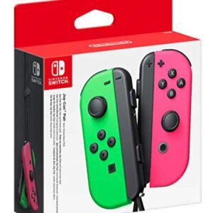 Joy-Con Pair - Neon Green/Neon Pink (Nintendo Switch)