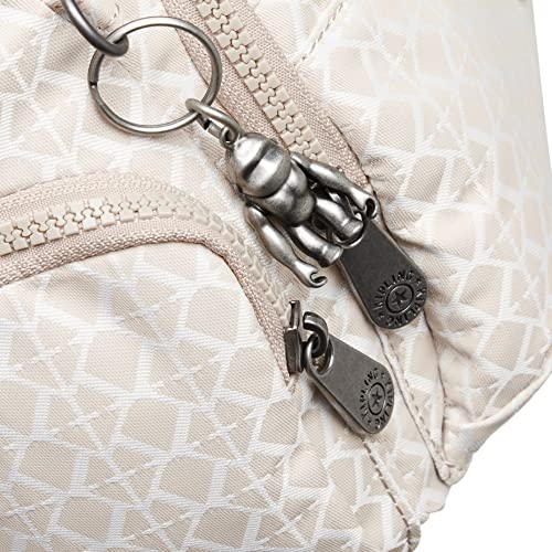 Kipling(キプリング Nylon Bag, Signature Beige