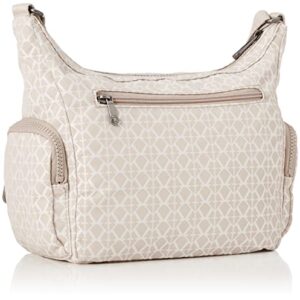 Kipling(キプリング Nylon Bag, Signature Beige