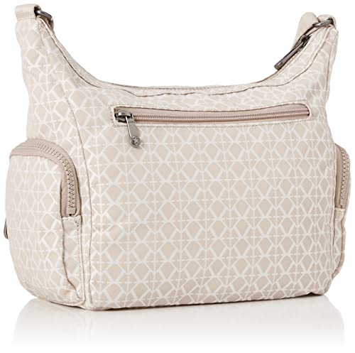 Kipling(キプリング Nylon Bag, Signature Beige