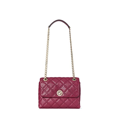 Kate Spade New York Natalia Small Flap Crossbody Bag (Blackberry Preserve)