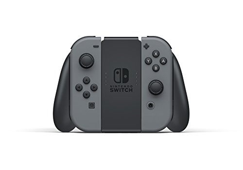 Nintendo Switch V2 Game Console - Black (HAC-001(-01) w/ OEM Gray Joy Cons (Renewed)