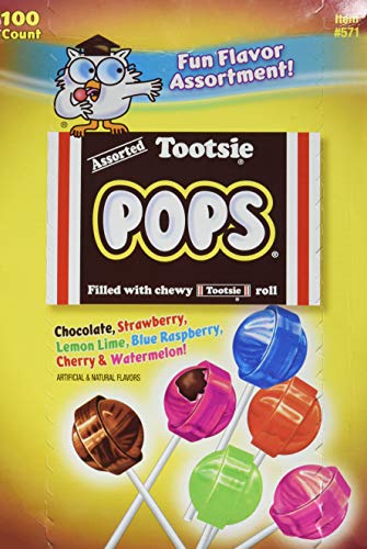 Tootsie Pops Fun Flavor Assortment 100 pops