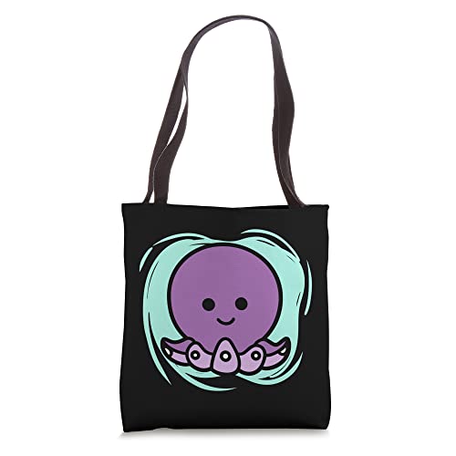 Cute Baby Octopus I Little Octopus I Kraken I Kids Octopus Tote Bag