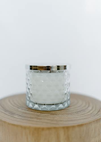 Gold Canyon™ - Clean Sheets Scented Candle, Three-Wick, Heritage Diamond-Cut Glass Jar, New & Improved Look 2022