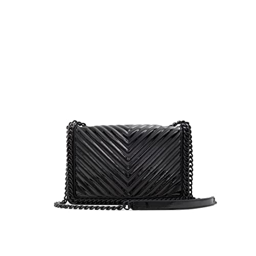 ALDO Women's Greenwald Cross Body Bag, Black/Black