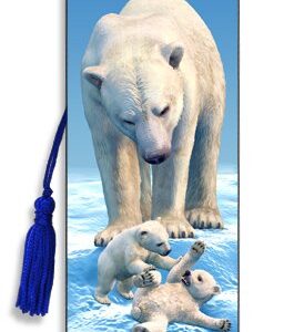 3D Royce "Polar Bears" bookmark - by Artgame