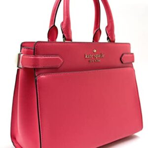 Kate Spade New York Staci Medium Saffiano Leather Satchel Purse (Watermelon)