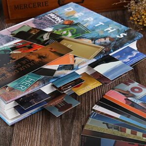 Dizdkizd Classic Movie Theme Paper Bookmarks for Book Lovers, Bookmark for Gifting Collecting, Reading Present - 30PCS