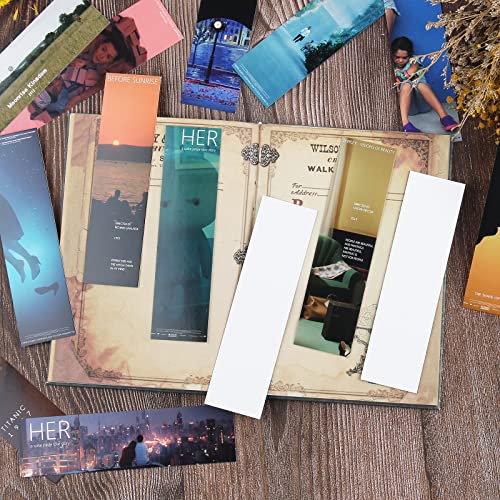 Dizdkizd Classic Movie Theme Paper Bookmarks for Book Lovers, Bookmark for Gifting Collecting, Reading Present - 30PCS