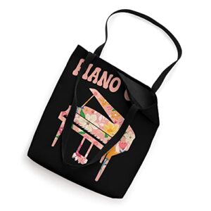 Funny Piano Music Instrument Musician - Piano Girl Tote Bag