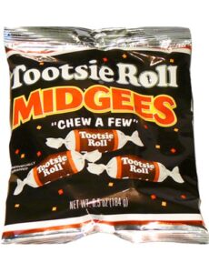 tootsie roll, midgees, 6.5 ounce