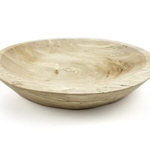 Wooden Fruit Serving Bowl Hand-Carved Root Dough Bowls Creative Living Room Real Wood Candy Bowl