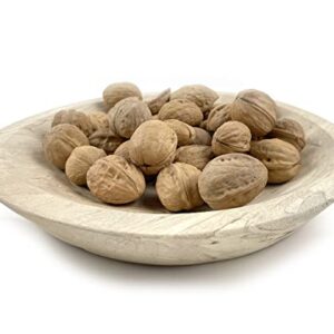 Wooden Fruit Serving Bowl Hand-Carved Root Dough Bowls Creative Living Room Real Wood Candy Bowl