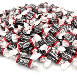 LaetaFood Tootsie Roll Midgees Cocoa Flavor Chewy Candy, Gluten-Free (1 Pound Pack)
