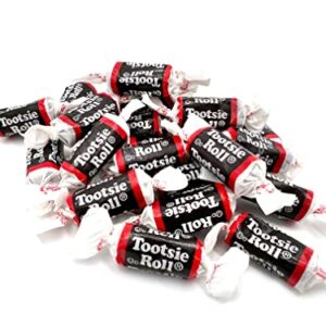 LaetaFood Tootsie Roll Midgees Cocoa Flavor Chewy Candy, Gluten-Free (1 Pound Pack)