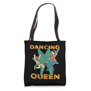 dancing queen disco tote bag