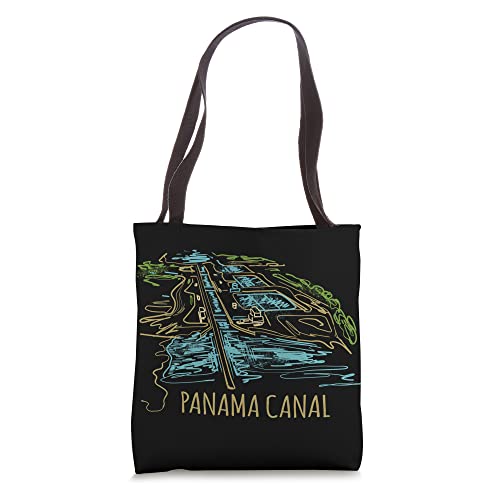 Panama Canal souvenir for travelers, tourist, Traveler Tote Bag