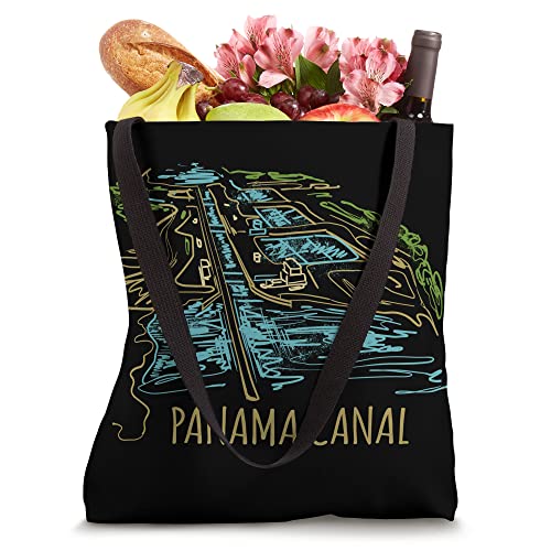 Panama Canal souvenir for travelers, tourist, Traveler Tote Bag