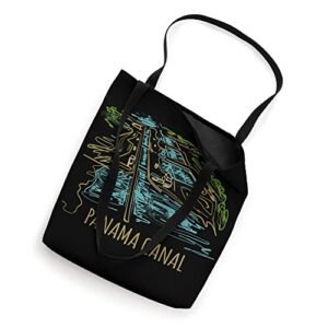 Panama Canal souvenir for travelers, tourist, Traveler Tote Bag