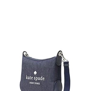 Kate Spade Rosie Cherry Embroidered Denim Crossbody Bag + Zip Coin Pouch