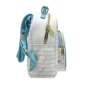 Loungefly Exclusive Princess Stained Glass Double Strap Shoulder Bag