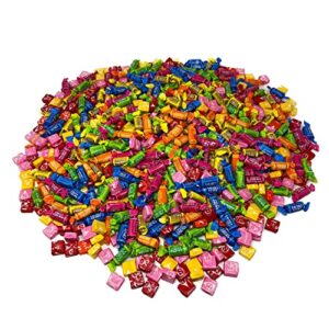 holiday special chewy fruit candy assortment – 11 lb – original starburst and tootsie roll fruit chews – chewy fruity soft candy bundle bulk variety mix – individually wrapped, 172 oz.