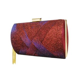 Red Sparkling Evening Purses For Women