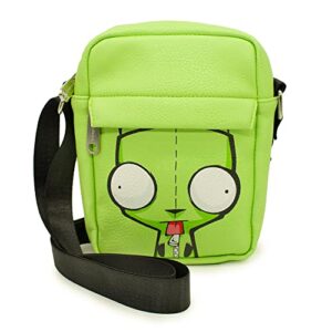 Buckle Down Crossbody Bag, Invader Zim