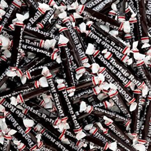 Tootsie Roll Chocolate Candy 3 Lbs. - Large Size Tootsie Roll Juniors- Soft & Chewy - Packaged By Snackadilly