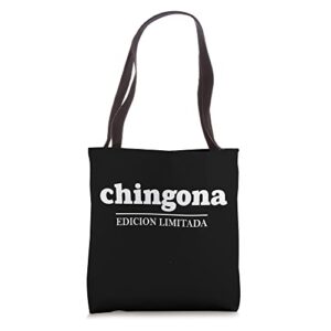 chingona edicion limitada funny mexican latina women mexico tote bag