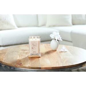 Yankee Candle Romantic Magnolia & Lily Well Living Collection Large Square Candle, 19.5 oz.