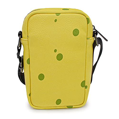 Buckle Down Nickelodeon Bag, Cross Body, Spongebob Squarepants, Smiling, Vegan Leather