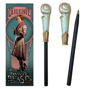 fantastic beasts queenie goldstein wand pen and bookmark