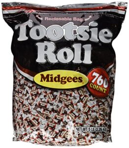 tootsie roll midgees candy 5 pound value bag 760 pieces