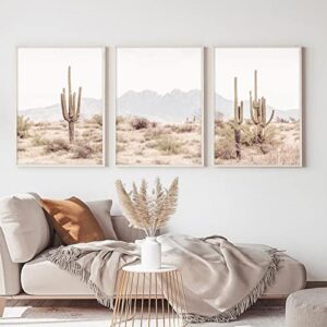 sonoran desert landscape wall art cactus wall art decor saguaro cactus pictures wall art cactus canvas prints cactus artwork cactus for wall cactus painting for home room decor 16x24x3 inch unframed