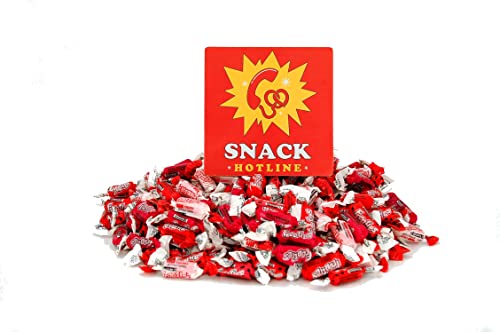 Tootsie Roll Frooties All Reds 4 Flavor Variety Bag - Sour Cherry - Fruit Punch - Strawberry - Watermelon - 28oz (1.75Lbs) of All Red Colors - Bulk Candy Individually Wrapped Taffy - Snack Hotline