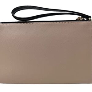 Kate Spade Medium Saffiano Leather Wristlet (Warm beige)