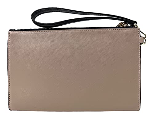 Kate Spade Medium Saffiano Leather Wristlet (Warm beige)