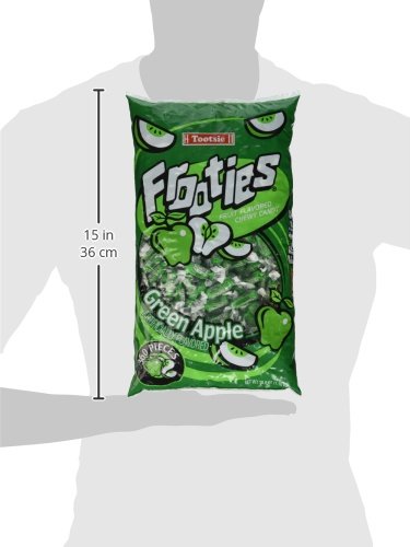 Tootsie Rolls Frooties Green Apple Candy (360 count)